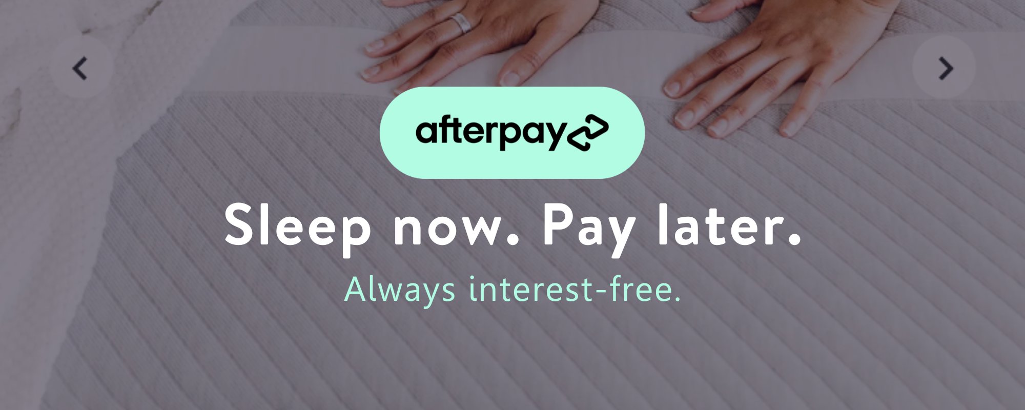 Afterpay Sleep Sale